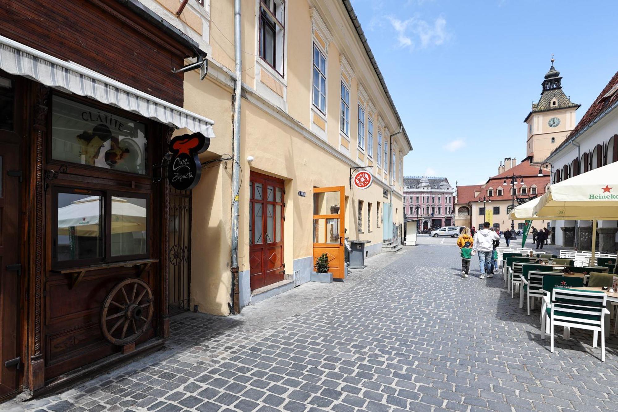 Hirscher Apartments Braszów Zewnętrze zdjęcie